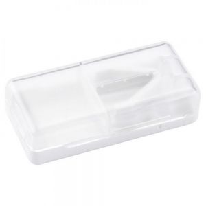 PASTILLERO CON CORTAPASTILLAS CRYSTAL personalizada